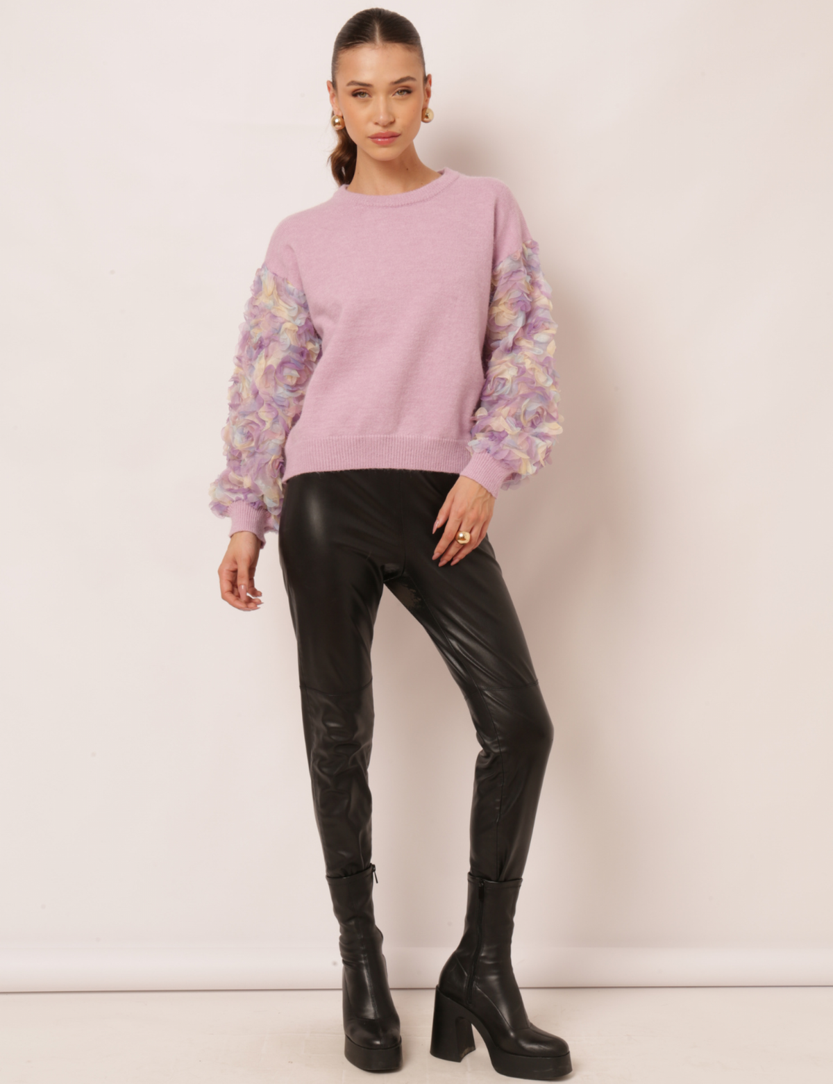 Blusa Tricot Analu - Lilás