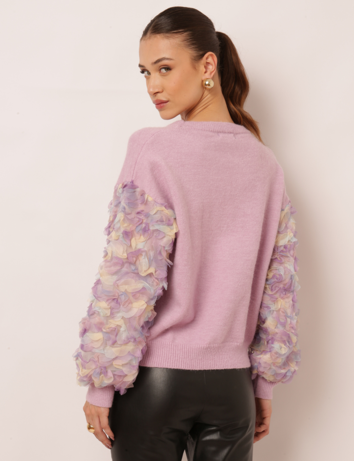 Blusa Tricot Analu - Lilás