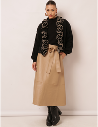 Cardigan Kieza - Preto