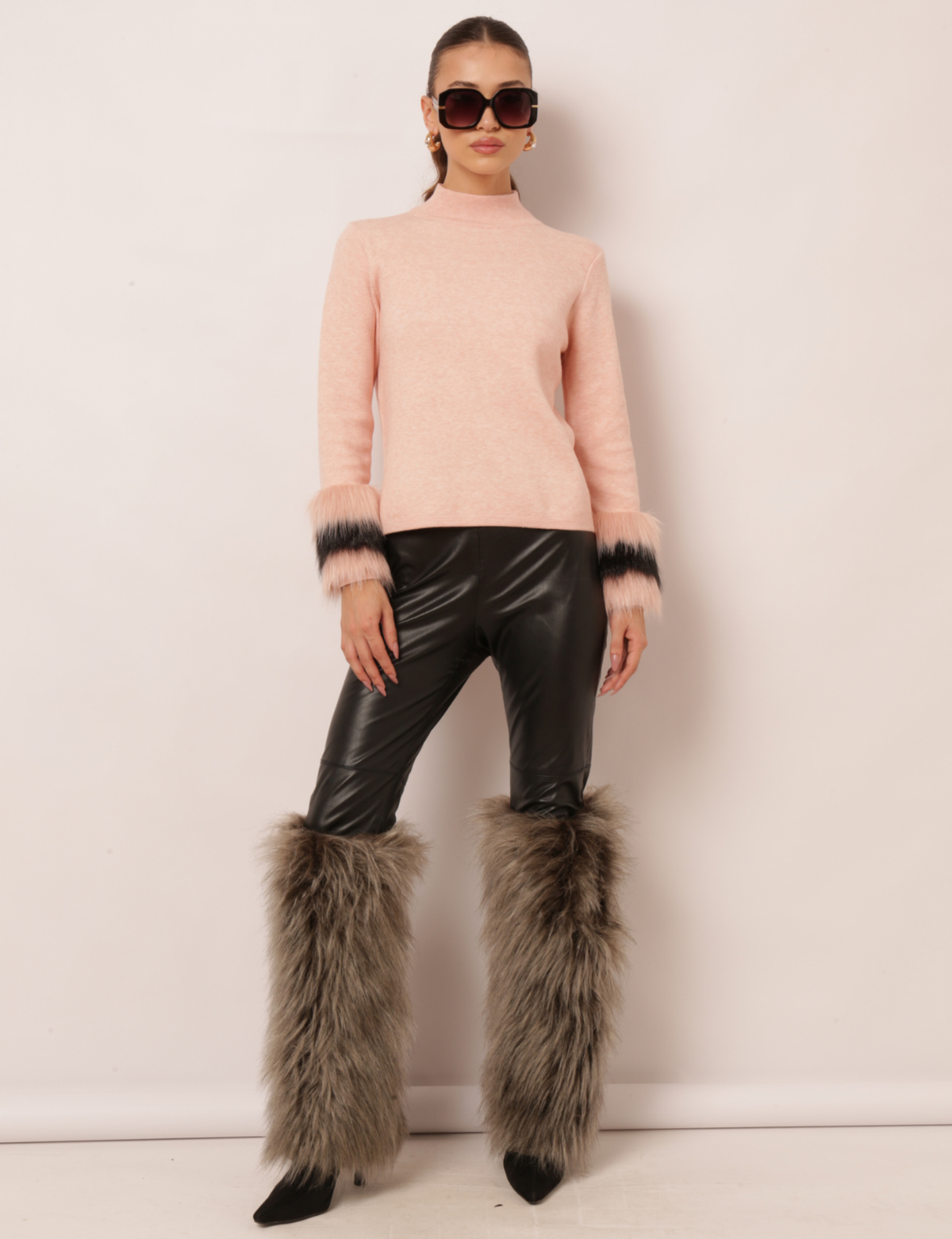 Blusa Tricot Leona - Rosa