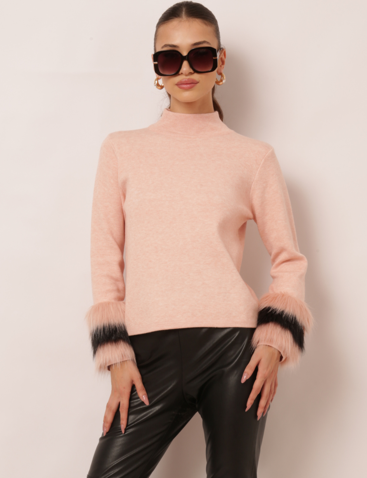 Blusa Tricot Leona - Rosa