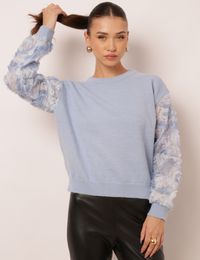 Blusa Tricot Analu - Azul