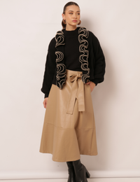 Cardigan Kieza - Preto