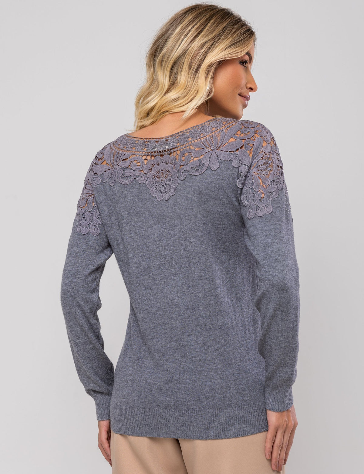 Blusa Modal Mileny - Cinza