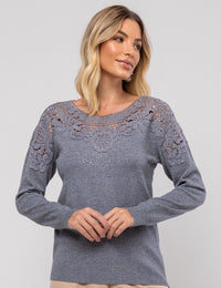Blusa Modal Mileny - Cinza