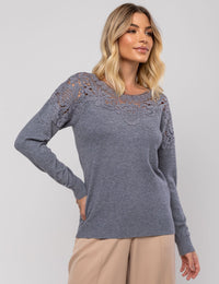 Blusa Modal Mileny - Cinza