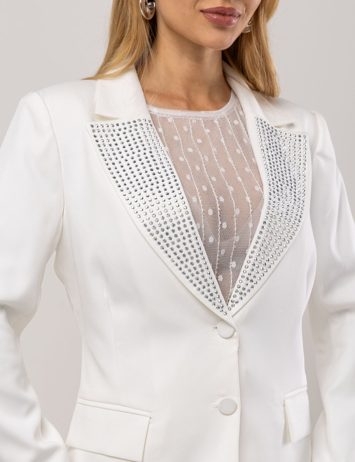 Conjunto Alfaiataria Mikaela - Off White