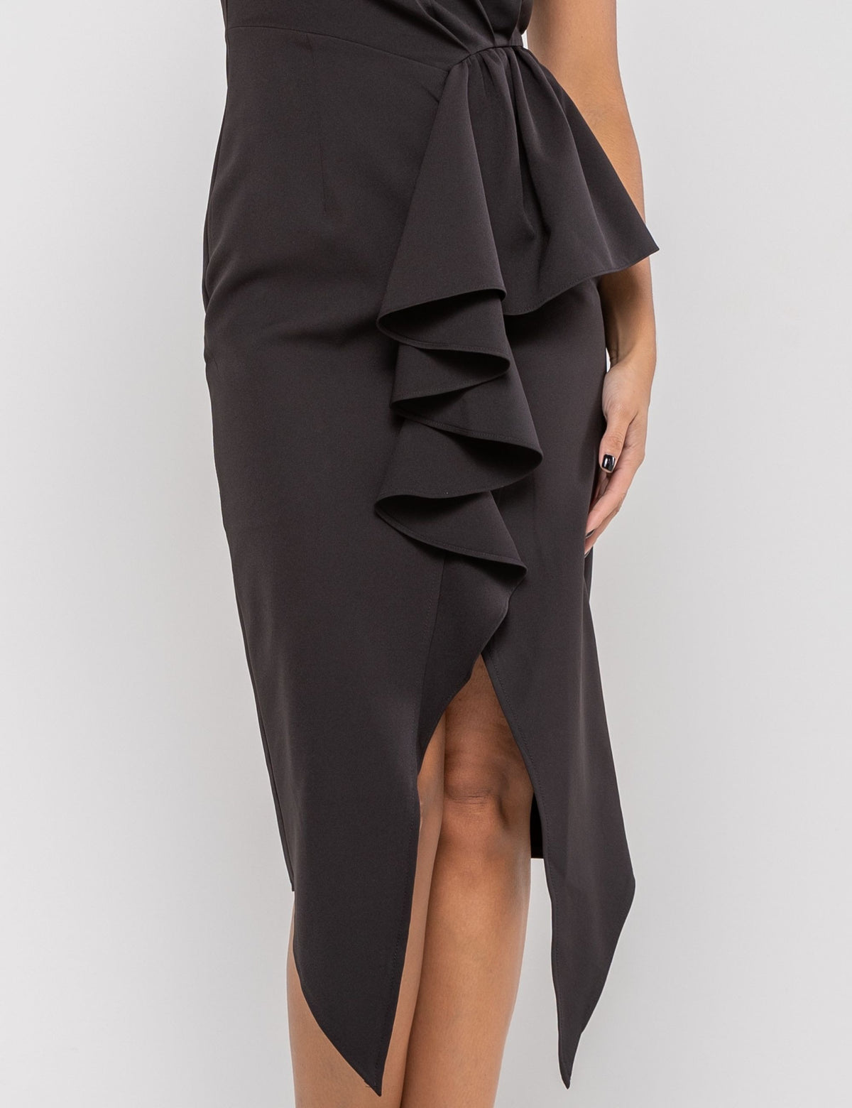 Vestido Crepe Stefany - Preto