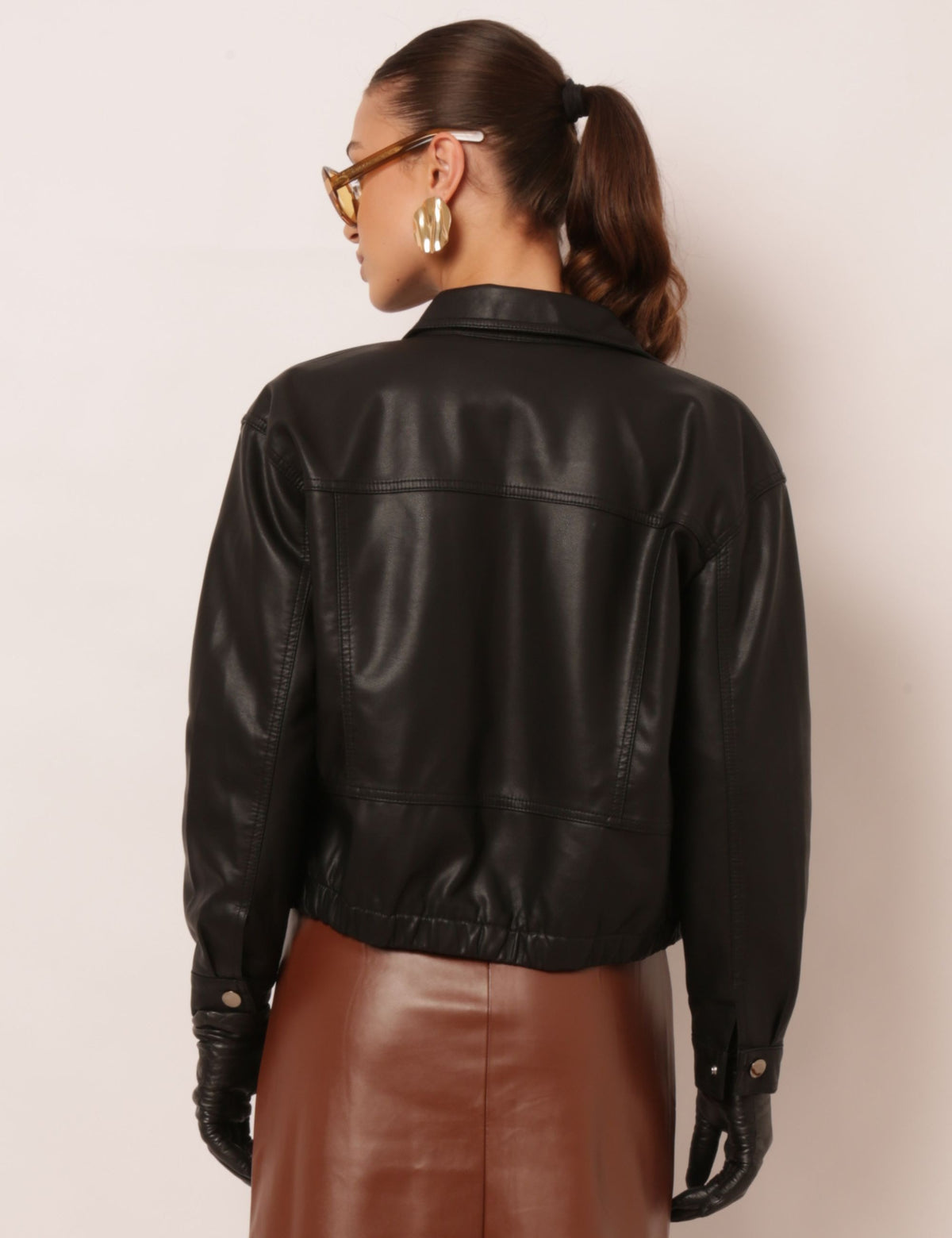 Jaqueta Bomber Lyra - Preta