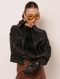 Jaqueta Bomber Lyra - Preta