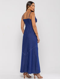 Vestido Jeans Larissa - Azul