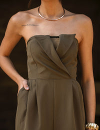 Macacão Tomara que Caia Maria Alice - Verde