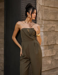 Macacão Tomara que Caia Maria Alice - Verde