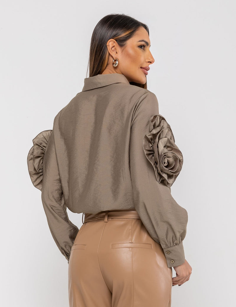 Camisa de Viscose Tamires - Verde