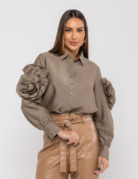 Camisa de Viscose Tamires - Verde