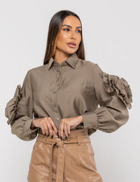 Camisa de Viscose Tamires - Verde