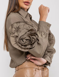 Camisa de Viscose Tamires - Verde