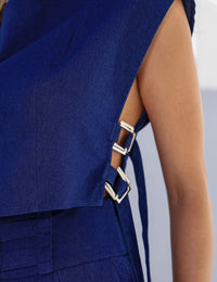 Conjunto Jeans Jordana - Azul