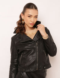 Jaqueta Motor Ellie - Preta