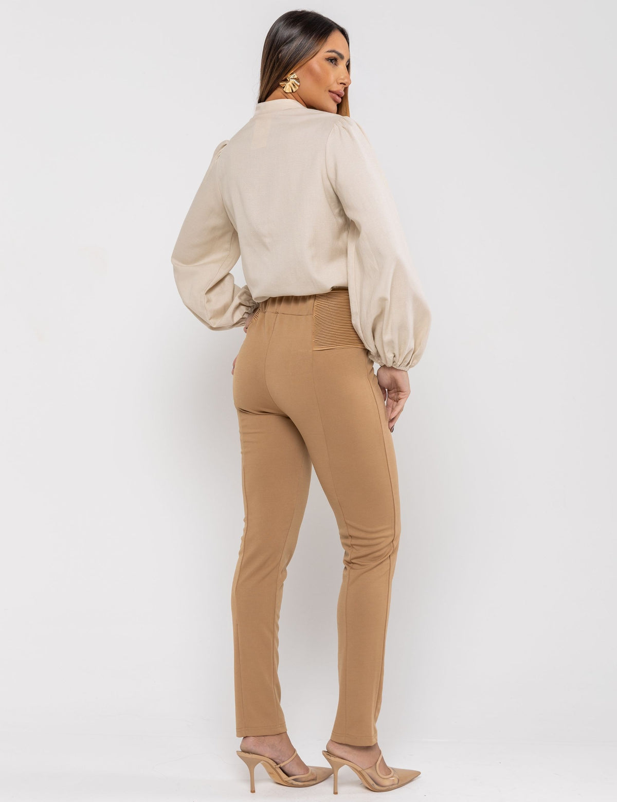 Calça Montaria Joyce - Bege