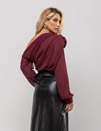 Blusa Ombro a Ombro Dalila - Marsala