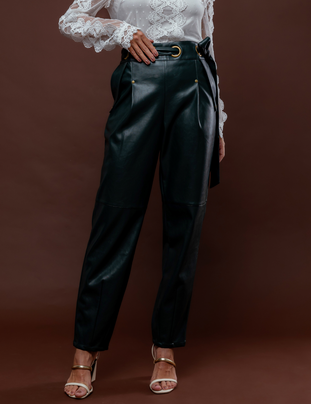 Calça cigarrete Charlotte - Preto