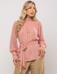 Blusa Laço Theodora - Rosê