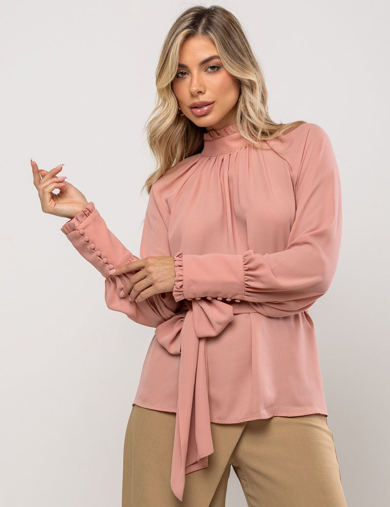 Blusa Laço Theodora - Rosê