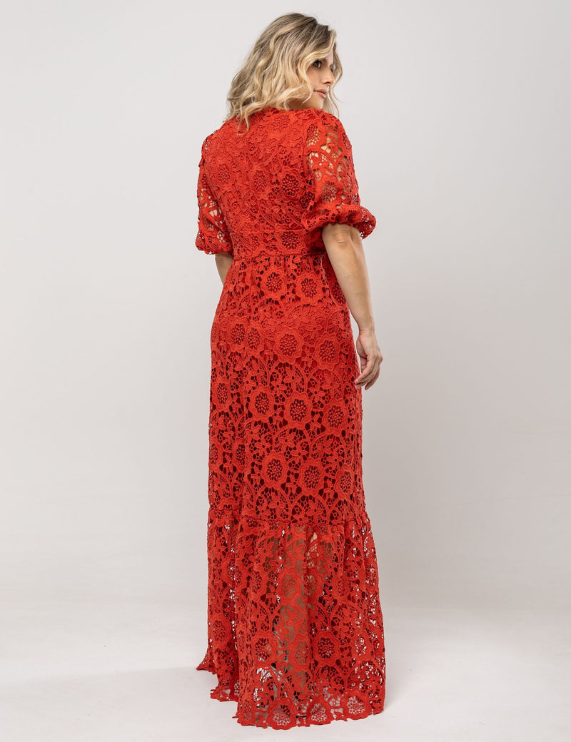 Vestido Helena Plus - Vermelho