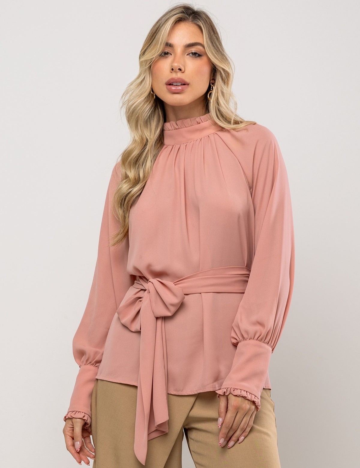 Blusa Laço Theodora - Rosê