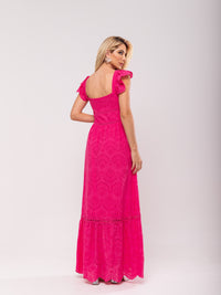 Vestido Laise Botões Cibele - Rosa