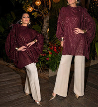 Bata Al-Kashmir Burgundy