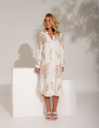 Chemise de Algodão Greta - Cru