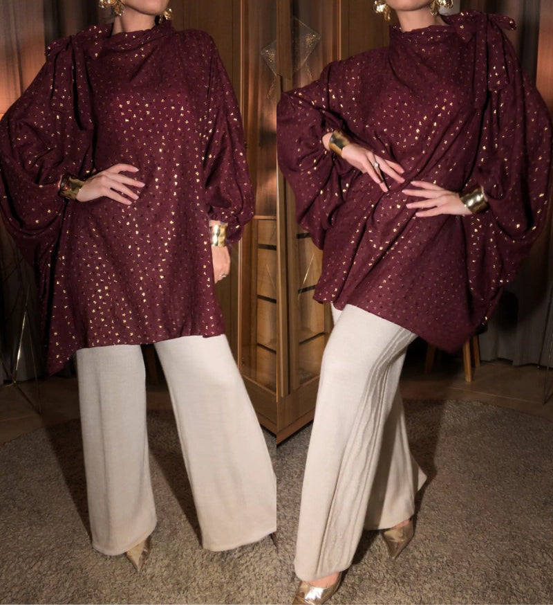 Bata Al-Kashmir Burgundy