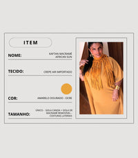 Kaftan Macramé African Sun