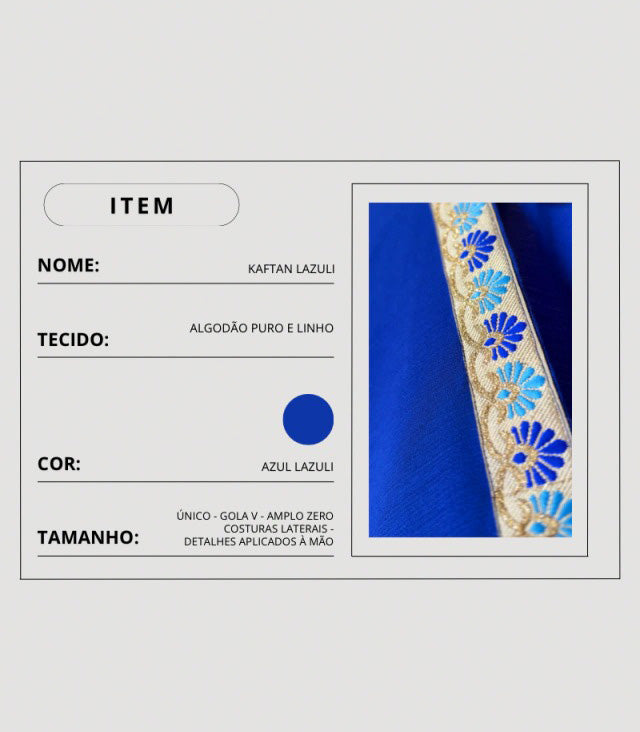 Kaftan Lazuli