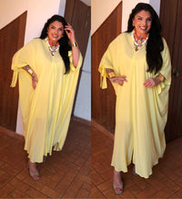 Kaftan Amarelo Manteiga
