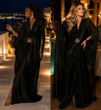 Kaftan Jawhara Crystal Black