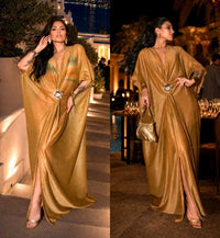 Kaftan Jawhara Crystal Gold