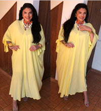 Kaftan Amarelo Manteiga