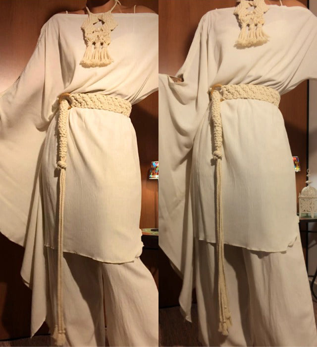 Bata Kaftan Carneiros Off White