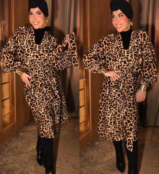Vestido Túnica Animal Print