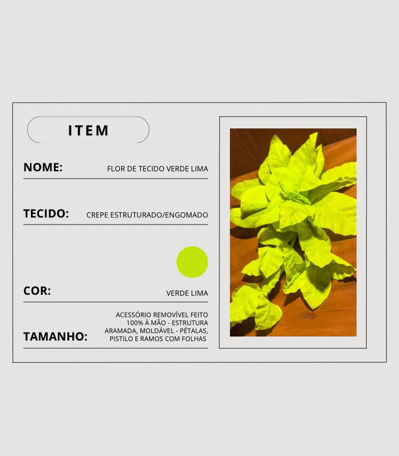 Flor Verde Lima