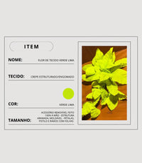 Flor Verde Lima
