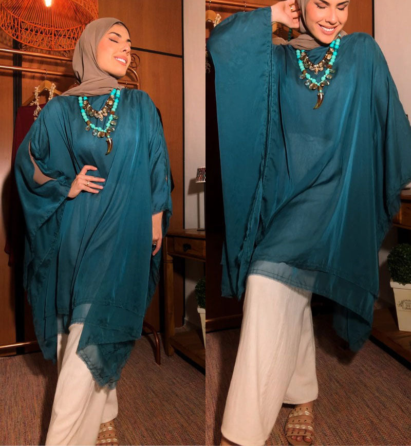 Bata Kaftan Turquoise Riviera