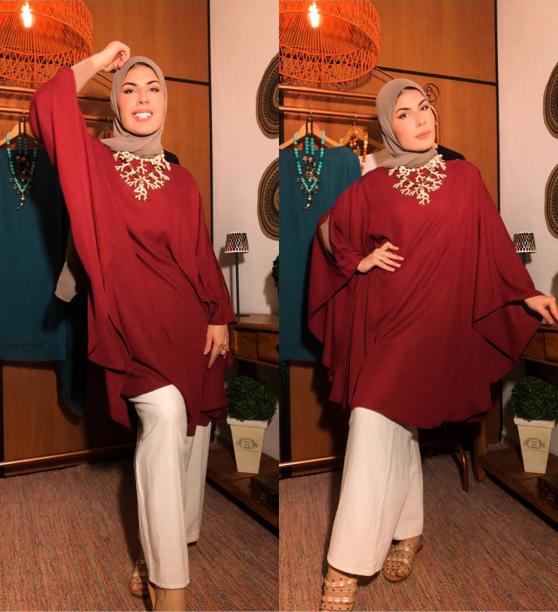 Bata Kaftan Rouge Riviera