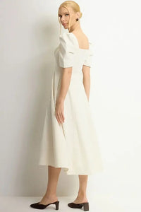 Vestido Dafny Midi - Bege