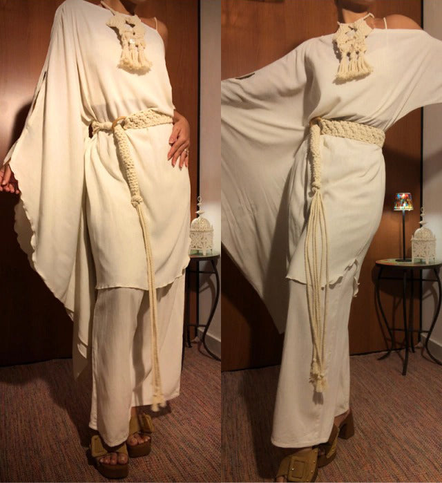 Bata Kaftan Carneiros Off White
