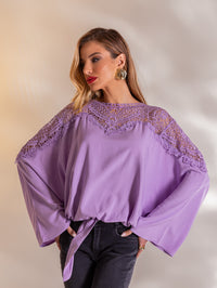Blusa em Viscose Ariela - Lavanda