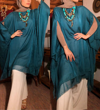 Bata Kaftan Turquoise Riviera